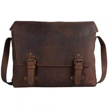 Men's Memphis Style Leather Messenger