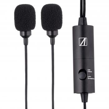 Mini Dual‑Pin Mic for Two