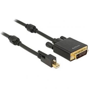 DeLOCK Mini DisplayPort zu DVI-D Kabel 2,0m schwarz