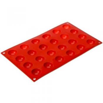 Molde Silicona Semiesfera 24 Cavidades de Lacor