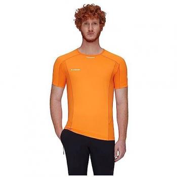 Men's T-shirt Aenergy FL by Mammut, Color: Tangerine/Dark Tangerine, Size: L