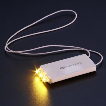 YUNLIGHTS 10 Pack: Warmweißes LED‑Lichtset für Outdoor‑Hängeballon
