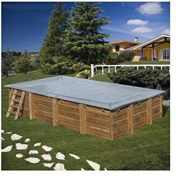 Copertura invernale piscina 580 gm Mint GRE 1058x467 cm 778041