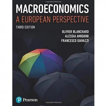 Olivier Blanchard Macroeconomics: A European Perspective