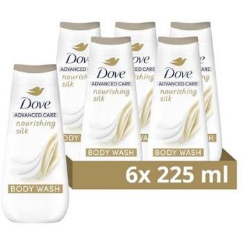 Dove Silk 24H Renewing Body Wash – White, 6x225 ml
