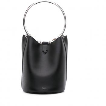 Alaia Black Leather Bucket Bag | Size UNI | AA1S02825CA515