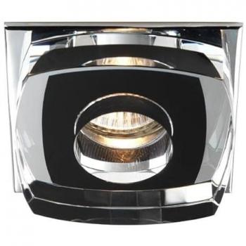 Aro Empotrable Avalio Negro CRISTAL RECORD