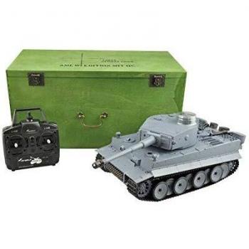 Tiger I RC Panzer im Holz-Koffer