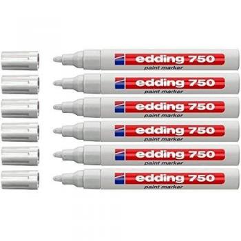 Marqueur permanent à peinture Blanc EDDING 750