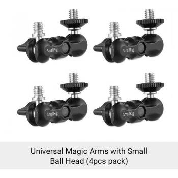 Kit de Brazos Mágicos SmallRig para Accesorios de Cámara (2 Piezas)