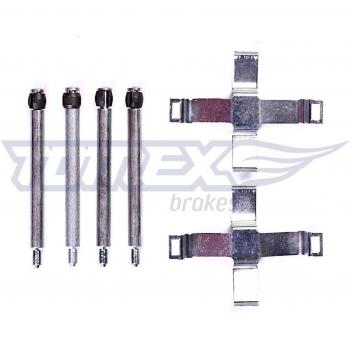Kit Completo de Pastilhas Tomex TX 43‑84 – Sistema de Freio