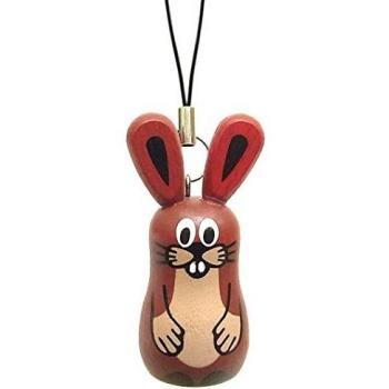 Detoa Mini-Hase Schlüsselhalter 12817 – Braun, Einzelartikel