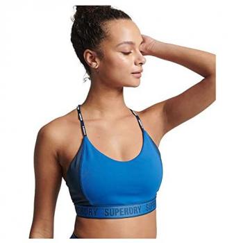 Superdry Women's XL Mid Impact Elastic Sports Bra