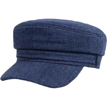 Women's Cotton Octagonal Flat Cap