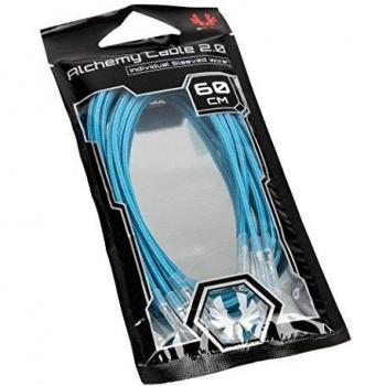 BITFENIX Alchemy 2.0 Straight Cyan Extension Cords (Pack of 5)
