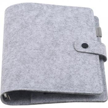 Cuaderno de Papelería A5/A6 con Anillo y Tela