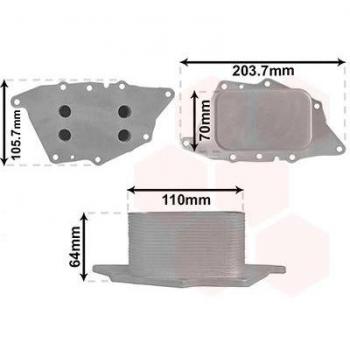 Radiateur d'huile moteur VAN WEZEL 06013700 pour Mini One (Depuis 2013)