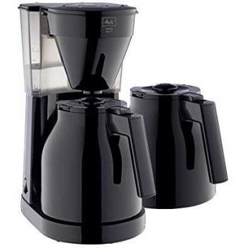 Melitta 1023‑06 Filter Coffee Maker, Extra Insulated Jug, Easy Therm II – Black