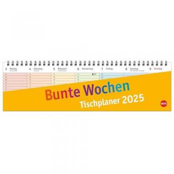 Bunte Wochen Wochenquerplaner 2025