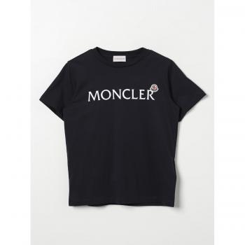 Kids Moncler Bleu Marine T-shirt Décoratif