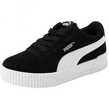 PUMA Carina Scarpe Allacciate Ragazza Nero/Bianco EUR 32