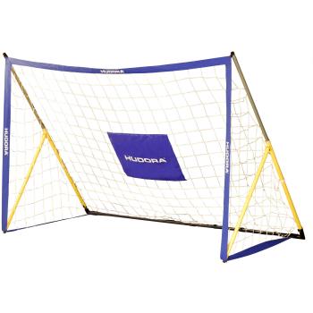 HUDORA Faltbar‑Torpille – 180 x 120 x 90 cm – 25 mm Rohre – Blau/Yellow