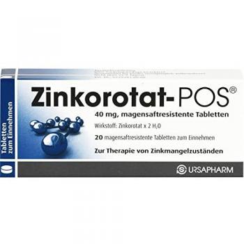 Zinkorotat 40 mg, 20 ST