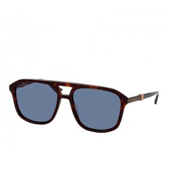 Visera solar Gucci GG1494S con diseño Havana