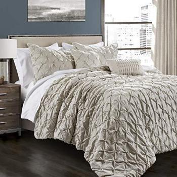Ravello King‑Sized Piqué Comforter with 5 Pieces