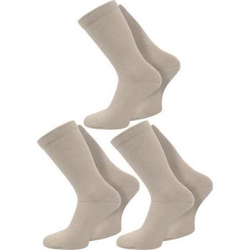 Normani Socken für Diabetiker 3 Paar Beige