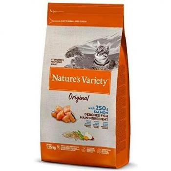 NATURES VARIETY CAT ORIGINAL STERILISED SALMON 1,250 KG