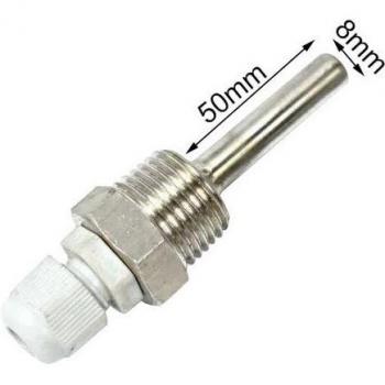 50-200mm Stainless Steel Thermowell with 1/2 NPT for Temperature Sensors