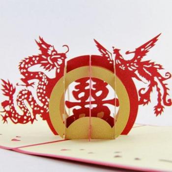 Handmade 3D Pop-Up Greeting Card
