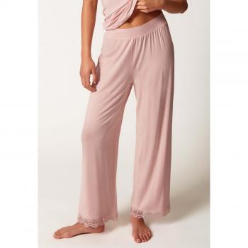 Pantalón pijama Skiny rosa para adultos 40