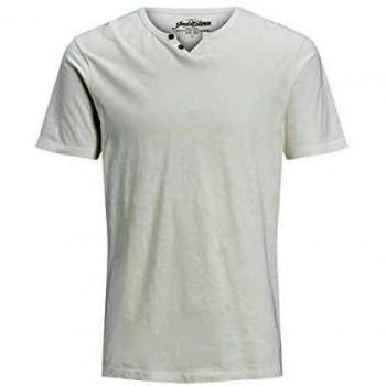 Jack & Jones T-Shirt a Collo Scivolato (Split Neck)