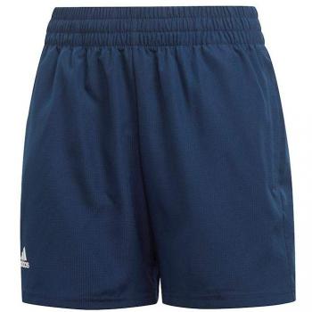 Adidas B Club Kinder Shorts, Maruni/Weiß, Größe 140