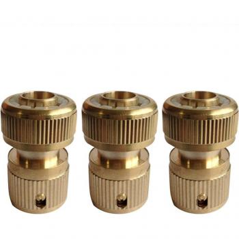 6 Pcs Brass Hose Connector Adapter Set