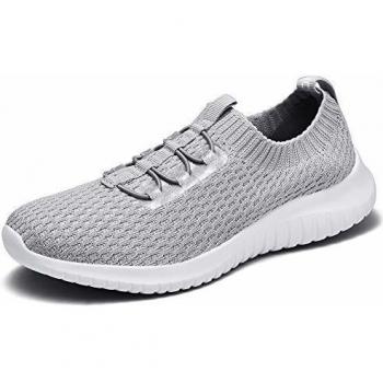 TIOSEBON LightFit Trainer for Women – Grey, UK 3.5 / EU 36