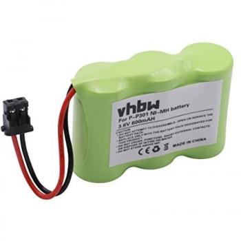 Vhbw Akku für Alcatel OneTouch Plus Mobiltelefon (600 mAh, 3,6 V)