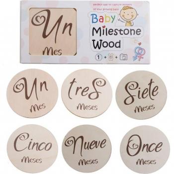 Monatliche Baby Meilenstein Karten