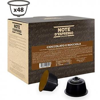 Note D'Espresso 48 cápsulas 14 g cada una – Chocolate con Avellana (672 g)