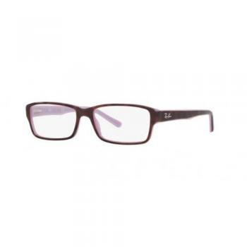 Ray-Ban RX 5169 Acetatbrille, Rechteckig, Herren, HAVANA LIGHT PINK