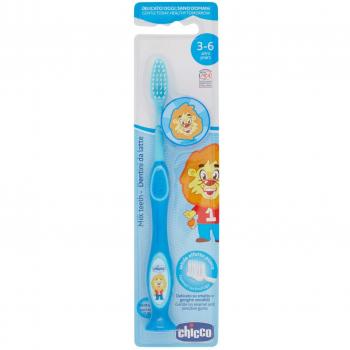 Chicco Extra Fine Bristle Toothbrush for Kids 3-6 Years