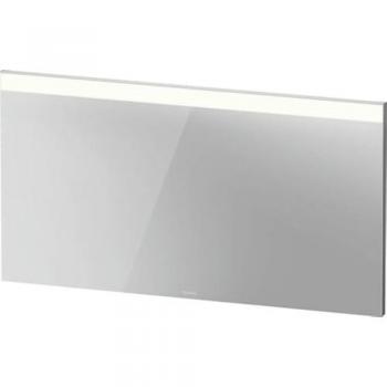 Duravit XBase Möbel-Set mit LED-Spiegel und Waschtischunterbau, Graphit Matt, 1270 mm