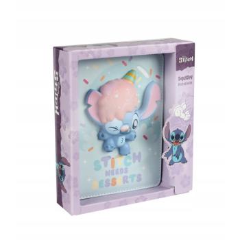 Cuaderno B6 Stitch Postres Divertidos