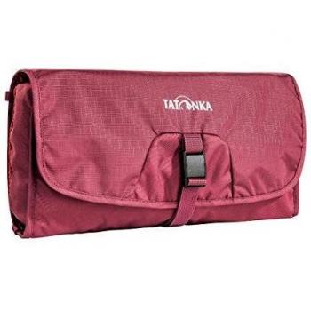 Tatonka Travelcare – Sac à toilette rouge – 17×32×4 cm – Compact et pliable