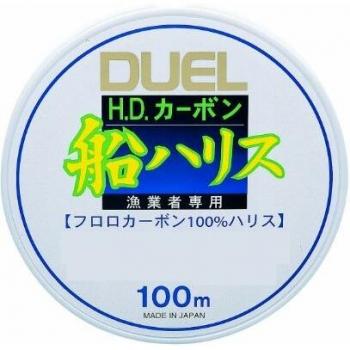 Duel HD Carbon FluoLeader 100M 0.620mm Unisex 50lb Clear