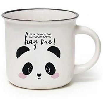 Panda‑Porzellan‑Tasse von Legami (Cappuccino)
