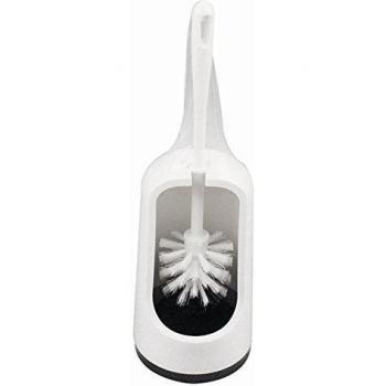 BÜMAG WC-Garnitur Solid in Farbe weiß, 40 cm, Rundkopfbürste