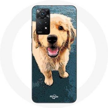 Coque pour Redmi Note 11 Pro 5G golden retriever chiot